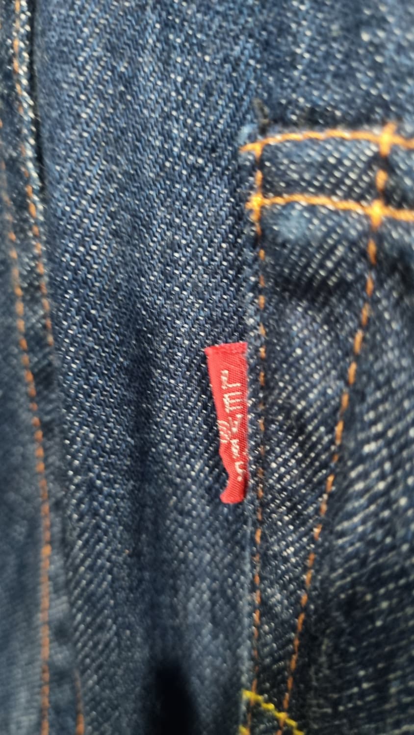 levis 701(lvc) 일본산 셀비지 bigE 생지데님 30사이즈 상품이미지4