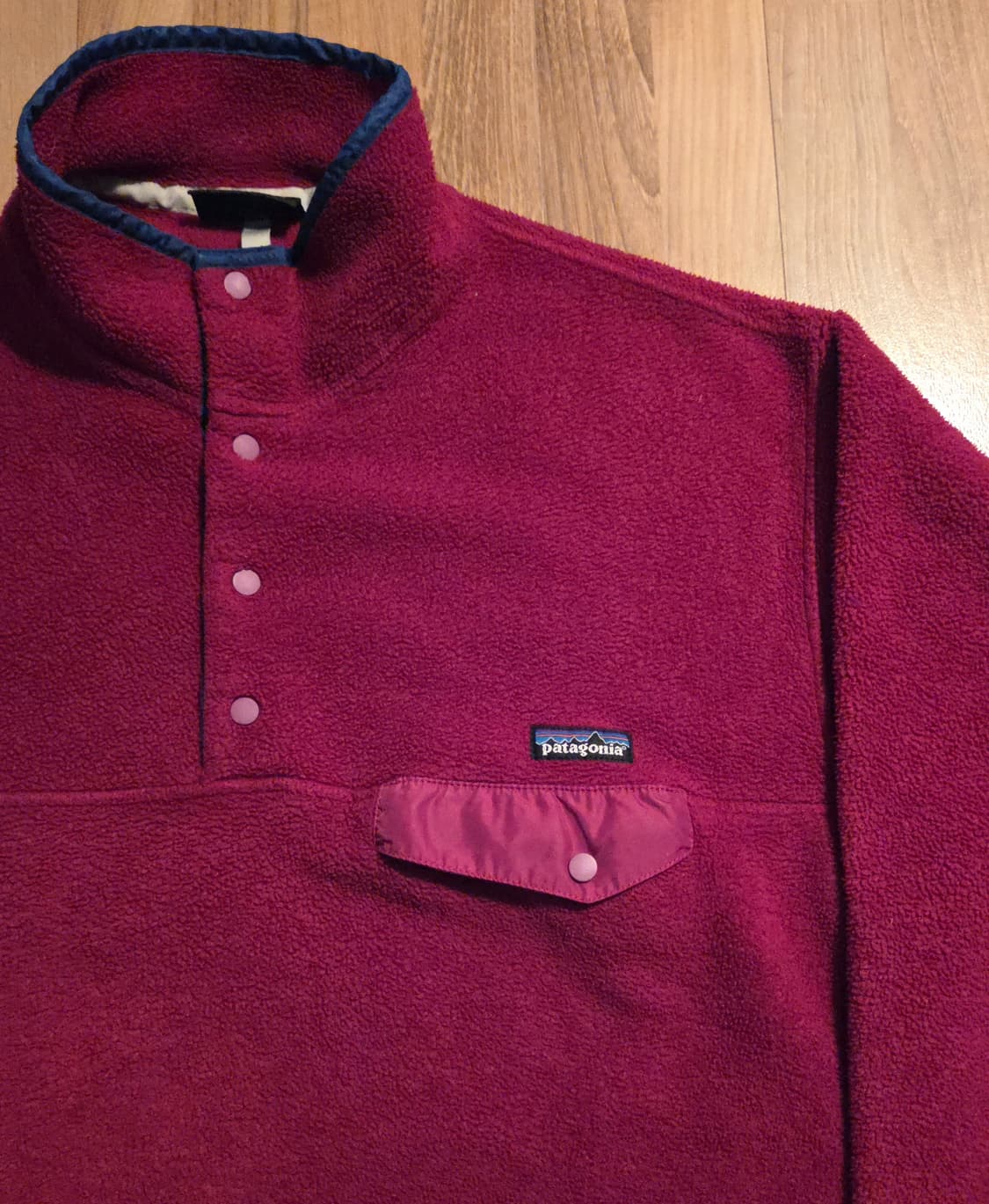 (L)파타고니아 96s 신칠라 자주색 플리스 상품이미지2