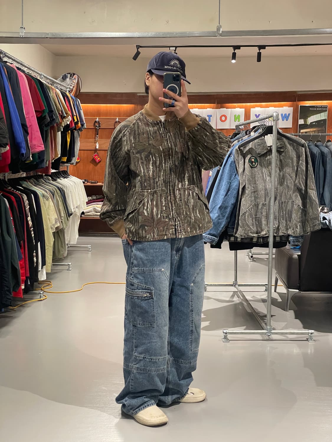 80-90‘s wallo made in usa 리얼트리 워크 자켓 상품이미지3