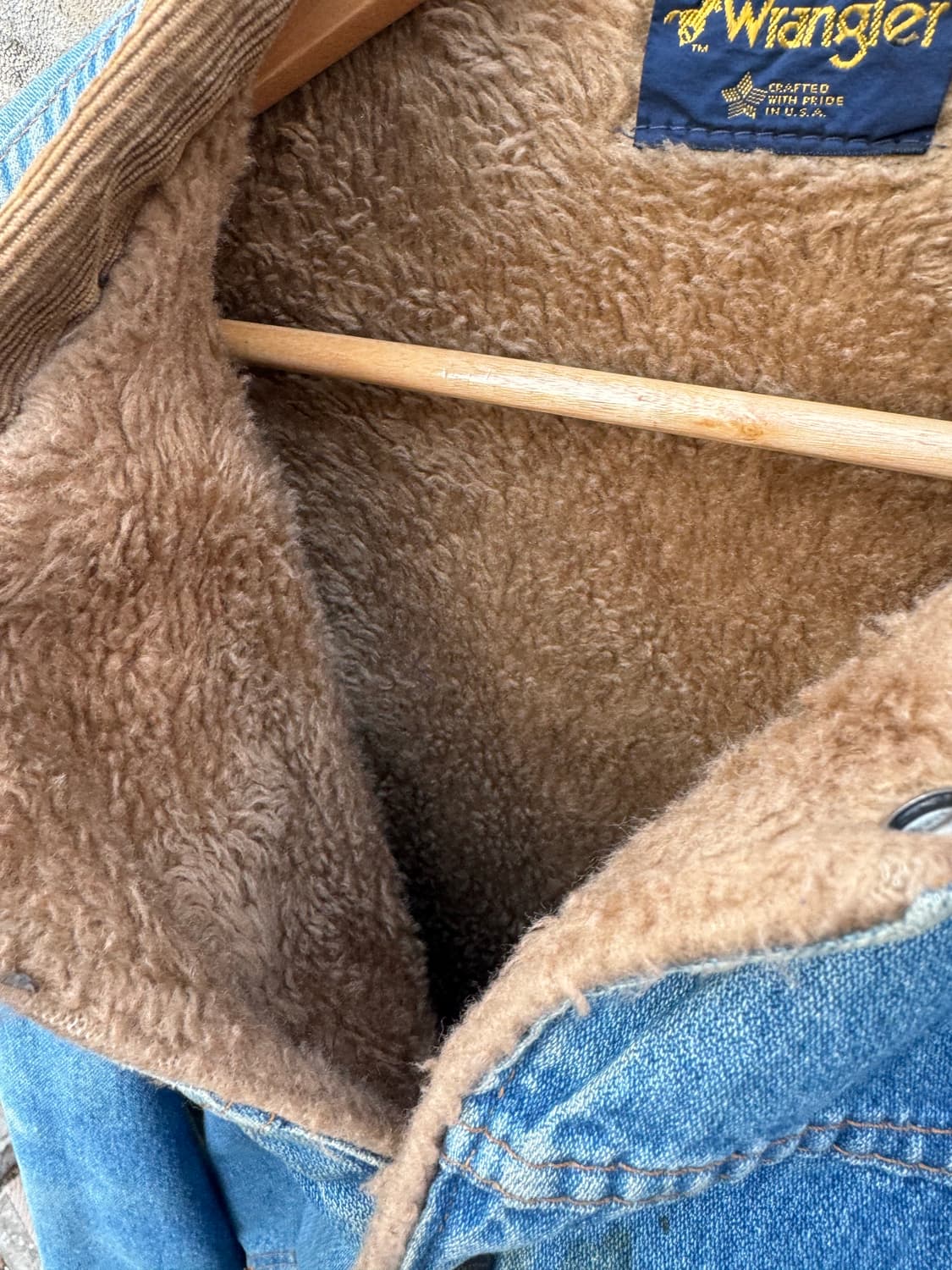 80s 랭글러 빈티지 기묘한이야기 조나단 쉐르파 데님 자켓 상품이미지7