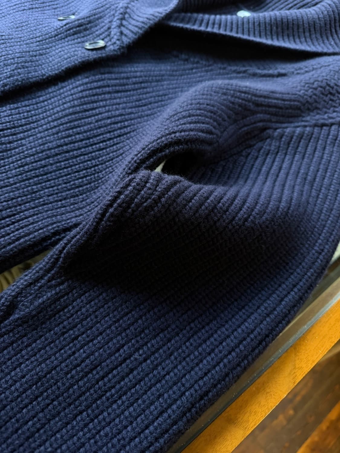 라코스테 숄칼라 니트 100 상품이미지7