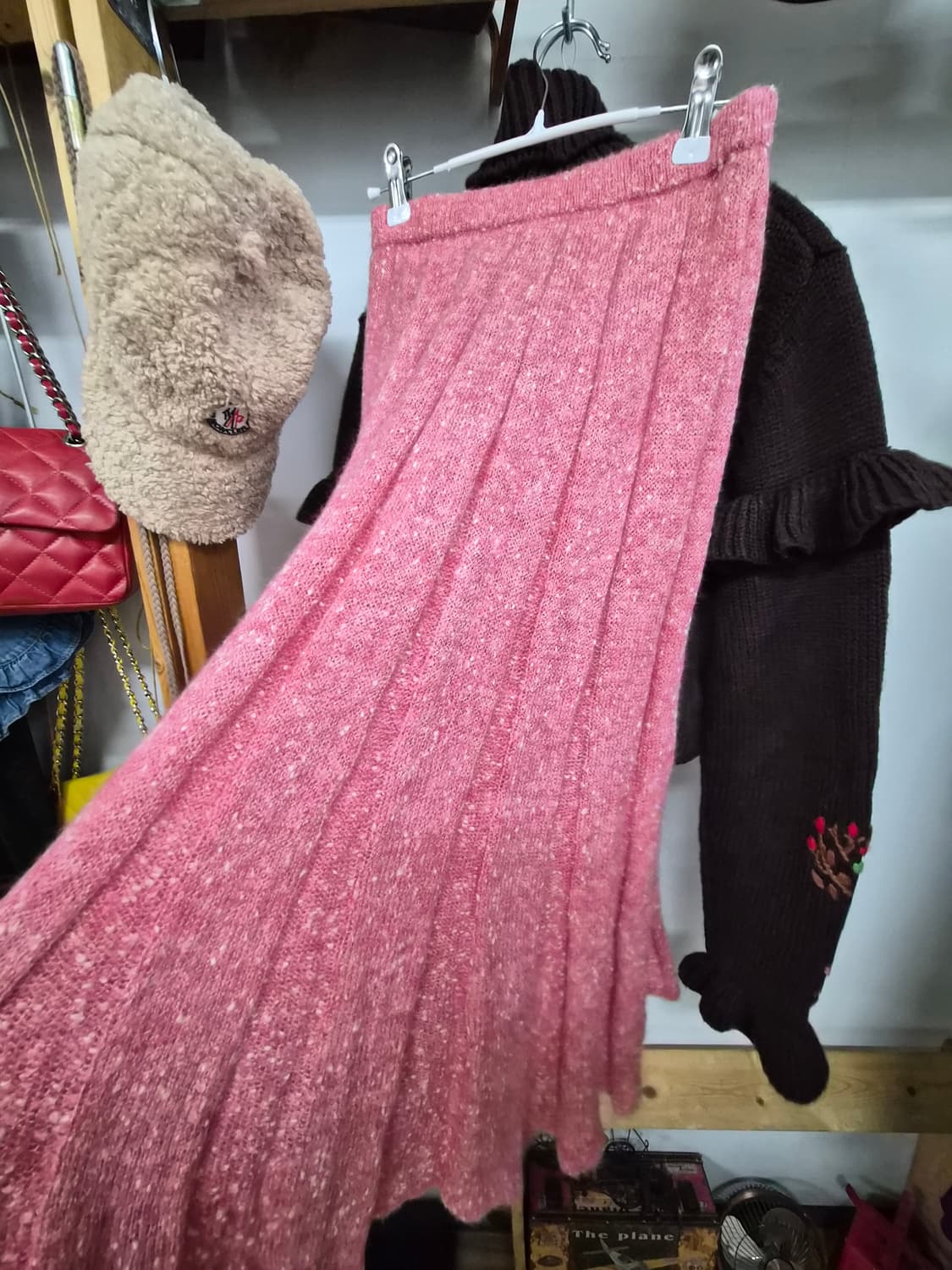 자라 자수프릴니트. mcsister 니트스커트 상품이미지8