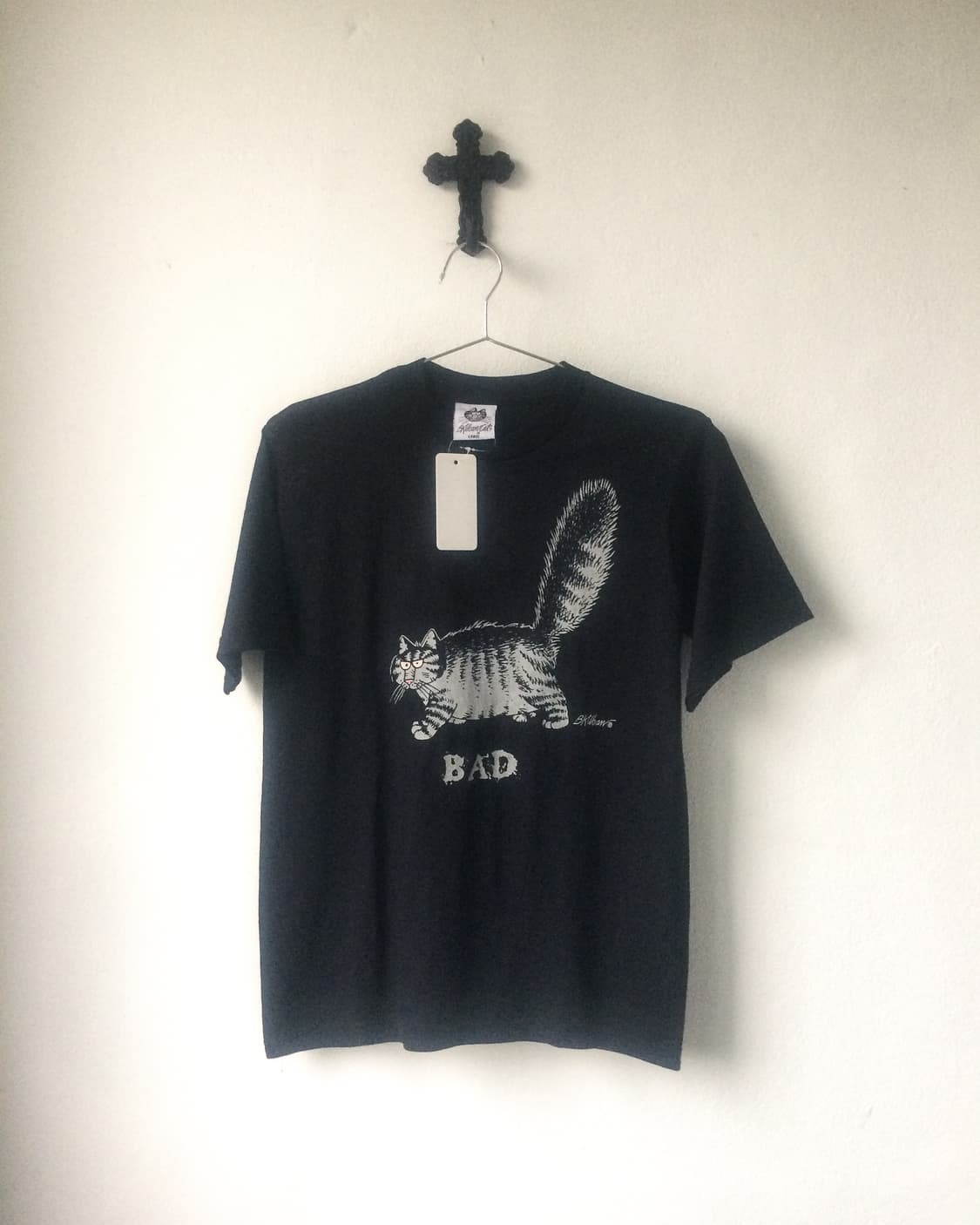 Cat printing t shirt 상품이미지2