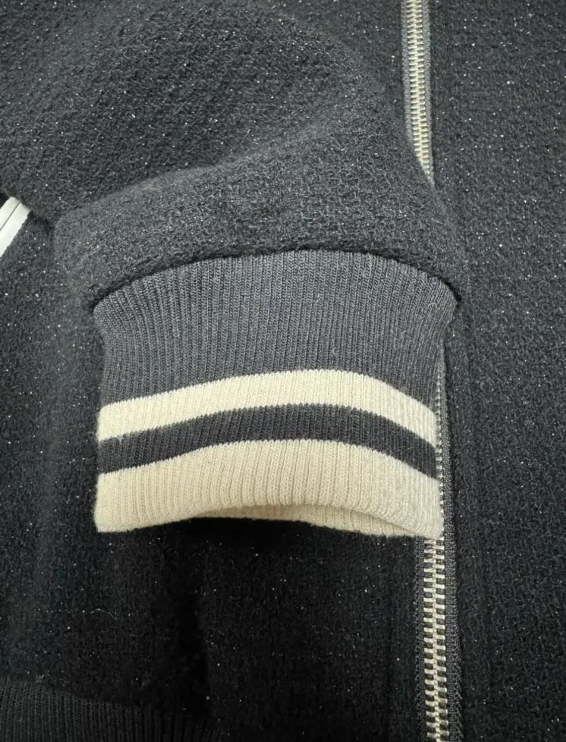 유스 블랙 트위드 자켓 M 상품이미지6