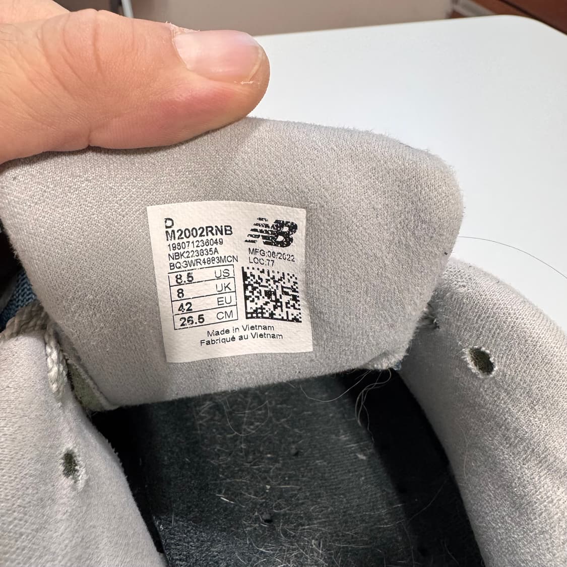 뉴발란스 M2002RNB 판매합니다. 상품이미지5