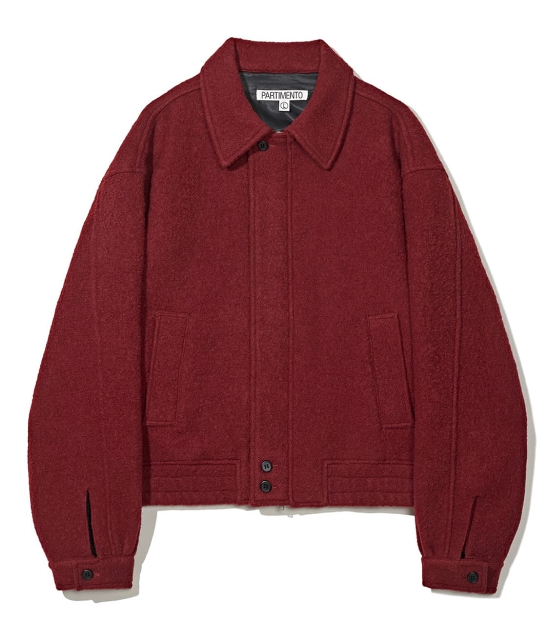 CURLY WOOL HARRINGTON JACKET 상품이미지1