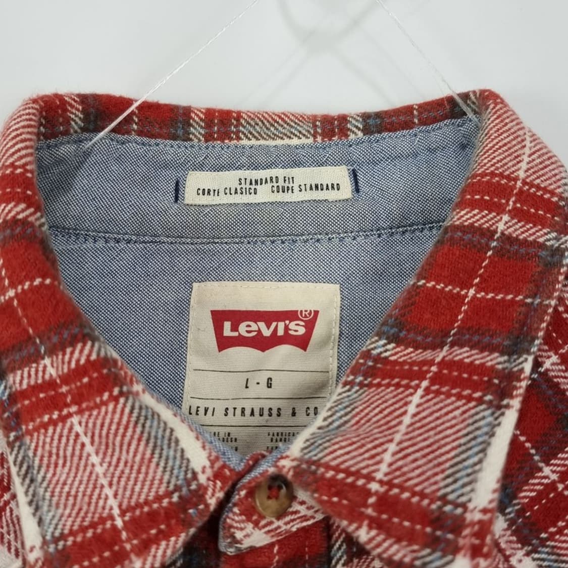 [리바이스] 레드 체크 웨스턴 셔츠 M17808 상품이미지9