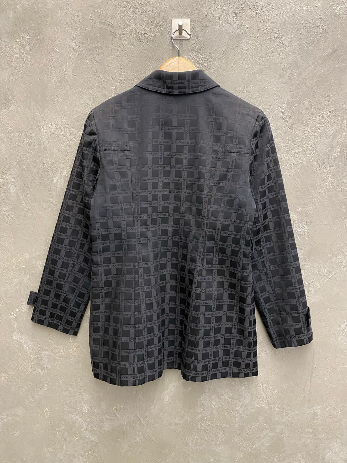 [M] Courreges 꾸레쥬 로고 패턴 자켓 상품이미지6