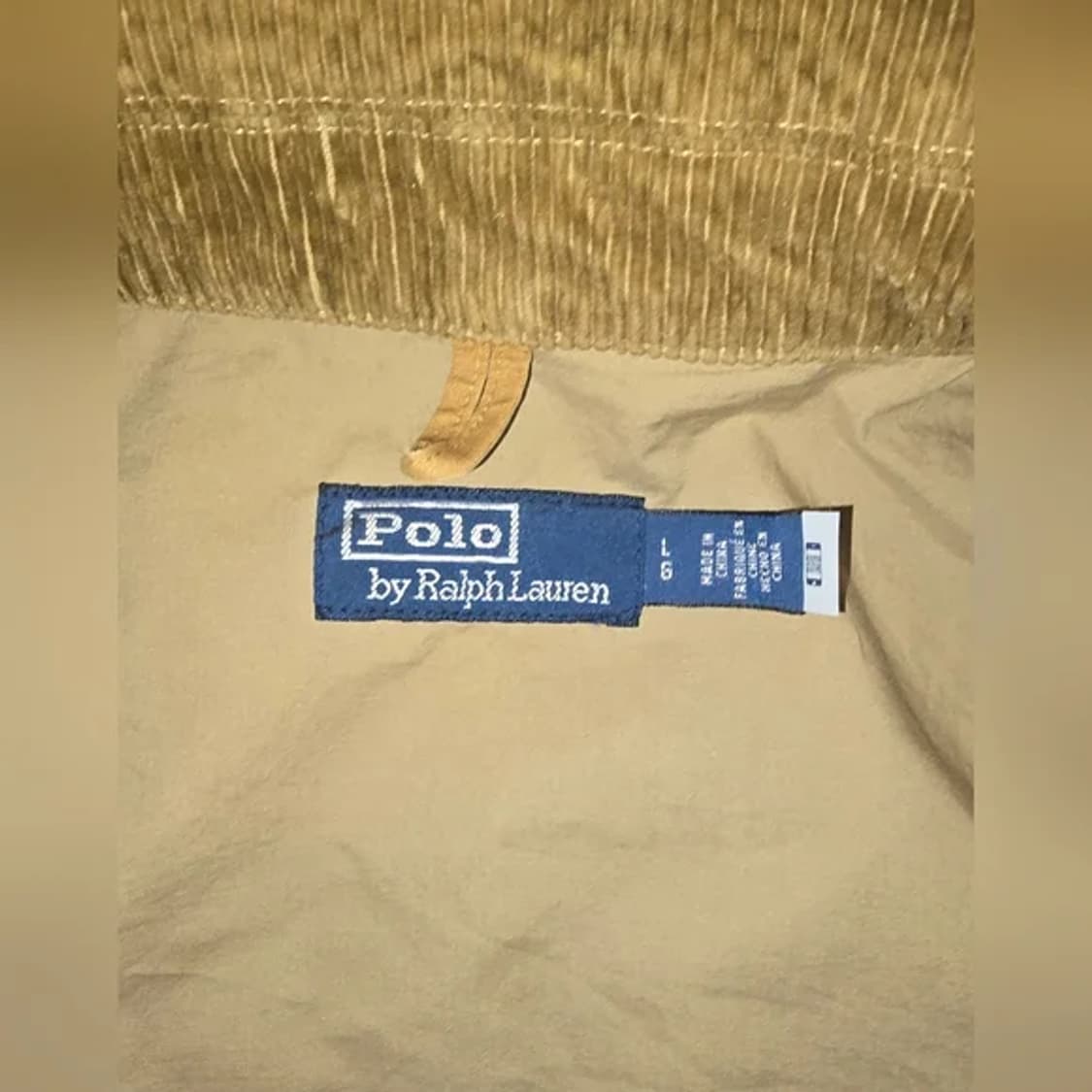 L 폴로 랄프 로렌 캔버스 웨이딩 재킷 상품이미지6