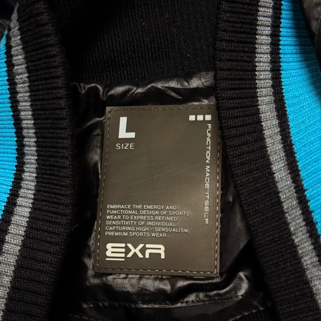  EXR Y2K 울프죠 올드스쿨 패딩 L 상품이미지7