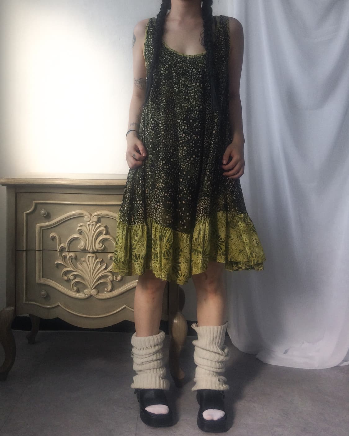 Ethnic mood sleeveless onepiece 상품이미지6