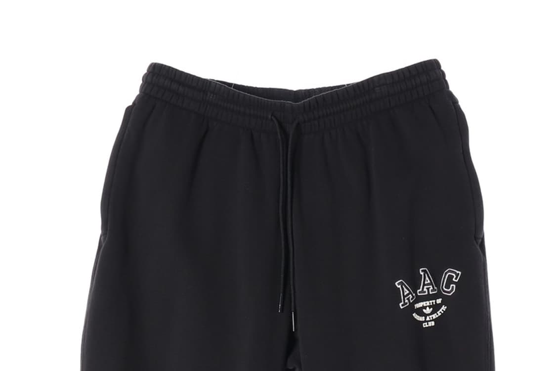 아디다스 오리지널 레터링 로고 스웨트 조거 팬츠 블랙 2XL 상품이미지3