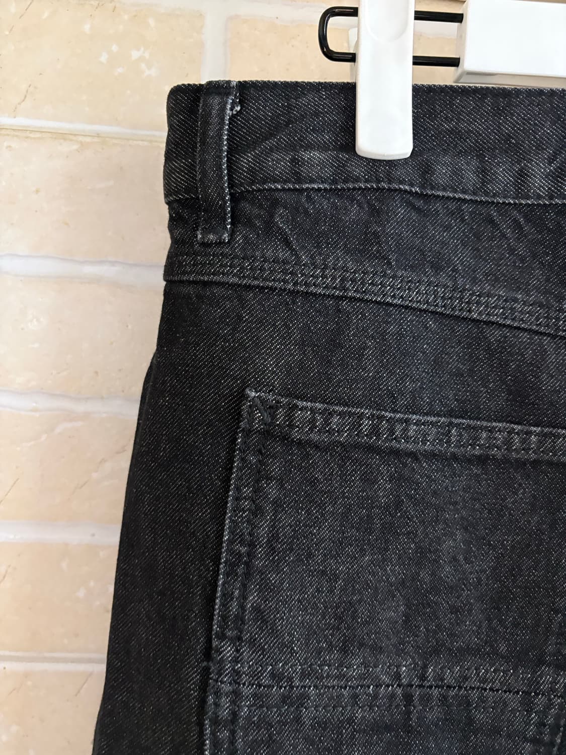 데우스엑스마키나 - 블랙 데님 루즈 테이퍼드 32사이즈 상품이미지8