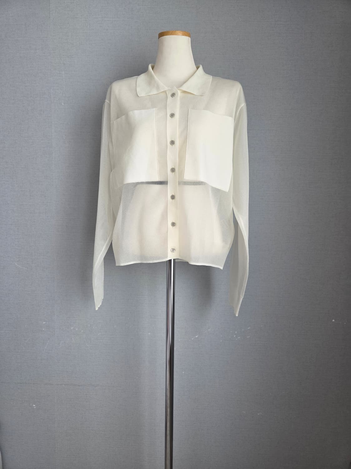 바니스뉴욕  시스루  가디건 상품이미지1