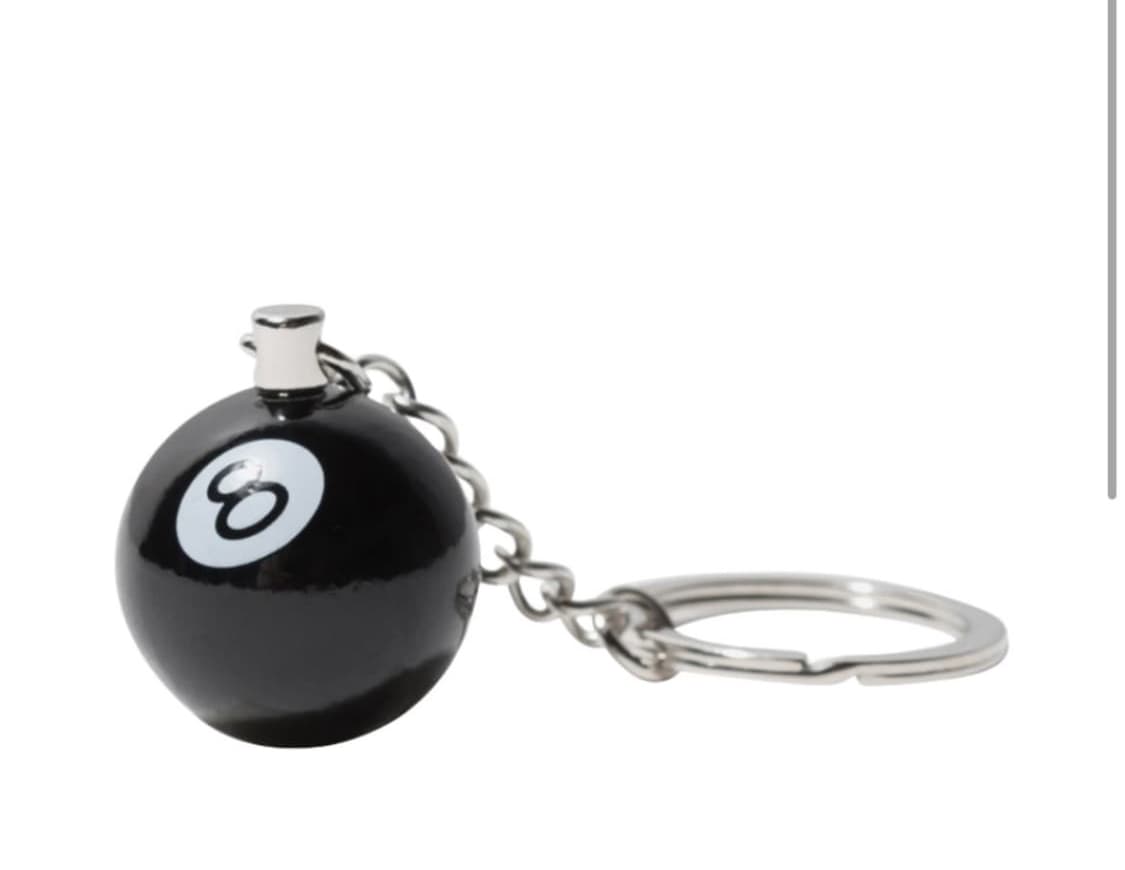 스투시 8볼 ball 키체인 상품이미지1