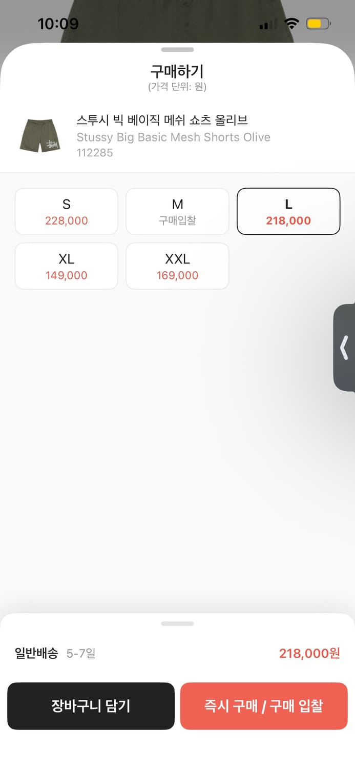 스투시 반바지 상품이미지2