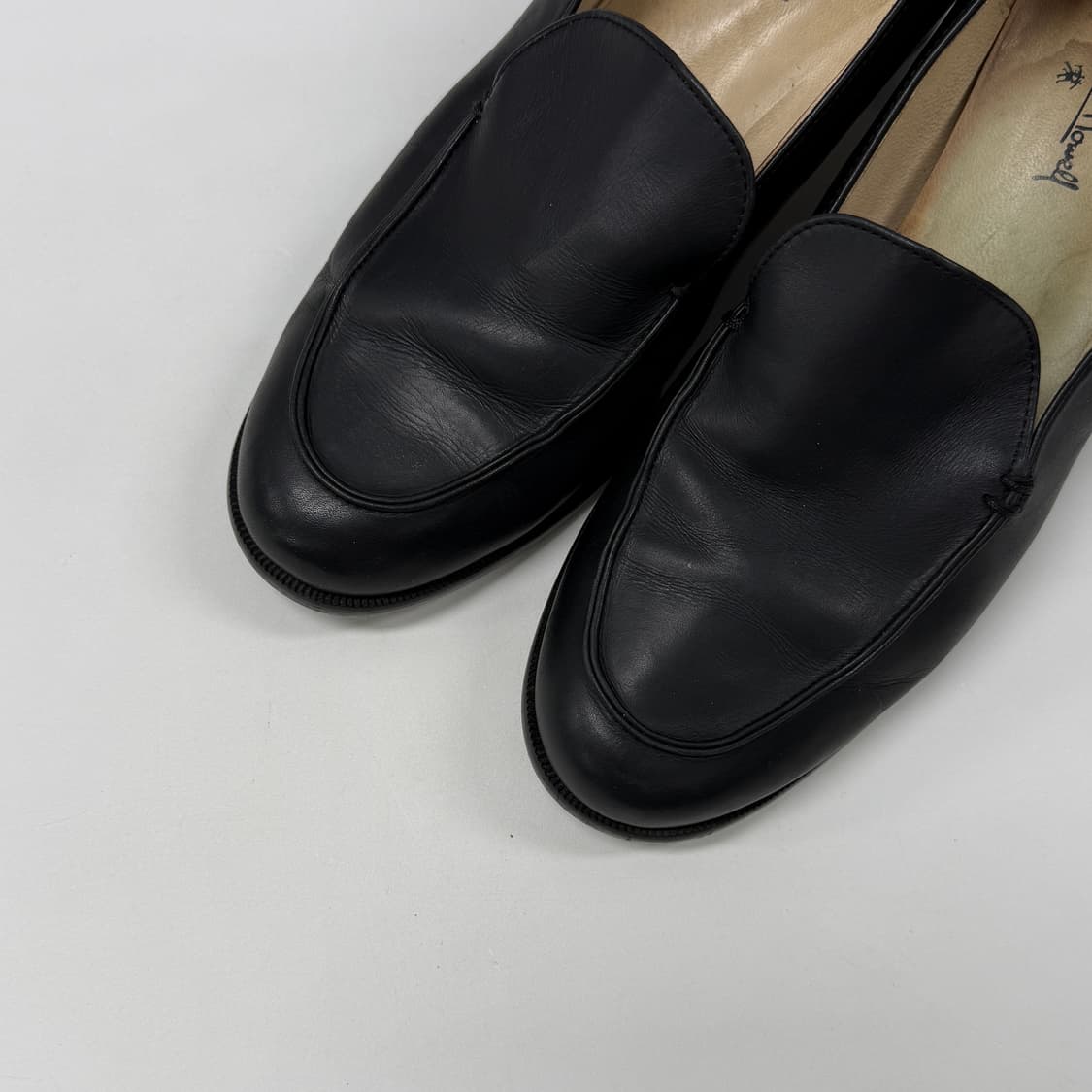 90s Margaret Howell mid heel loafers 상품이미지2
