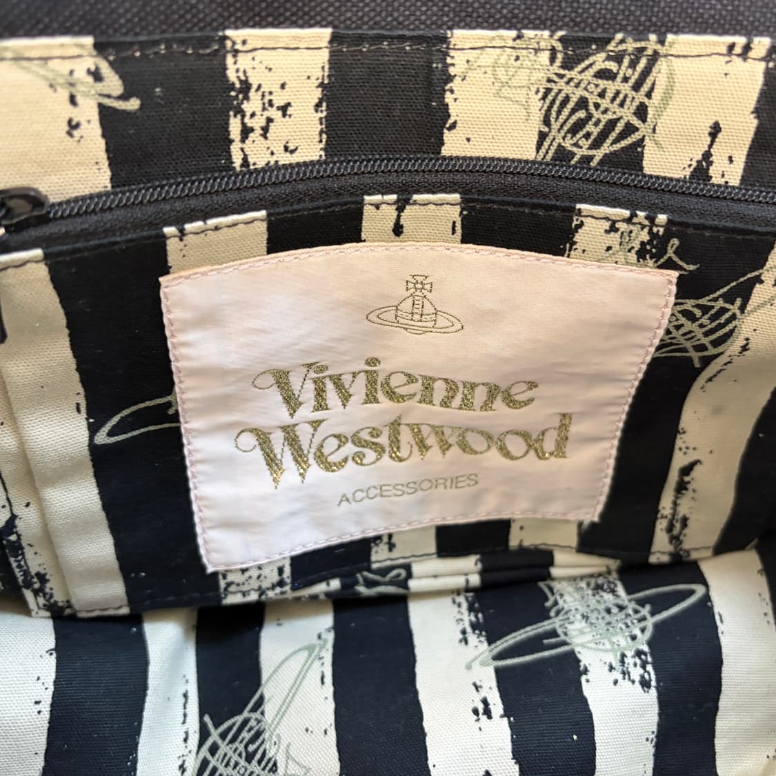 비비안웨스트우드 캔버스 크로스 숄더백 상품이미지7