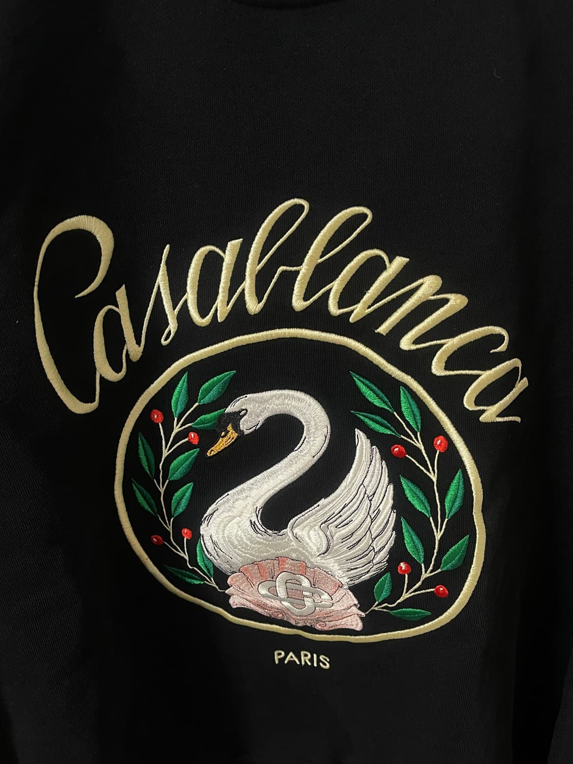 카사블랑카 백조 맨투맨(착샷) 상품이미지3