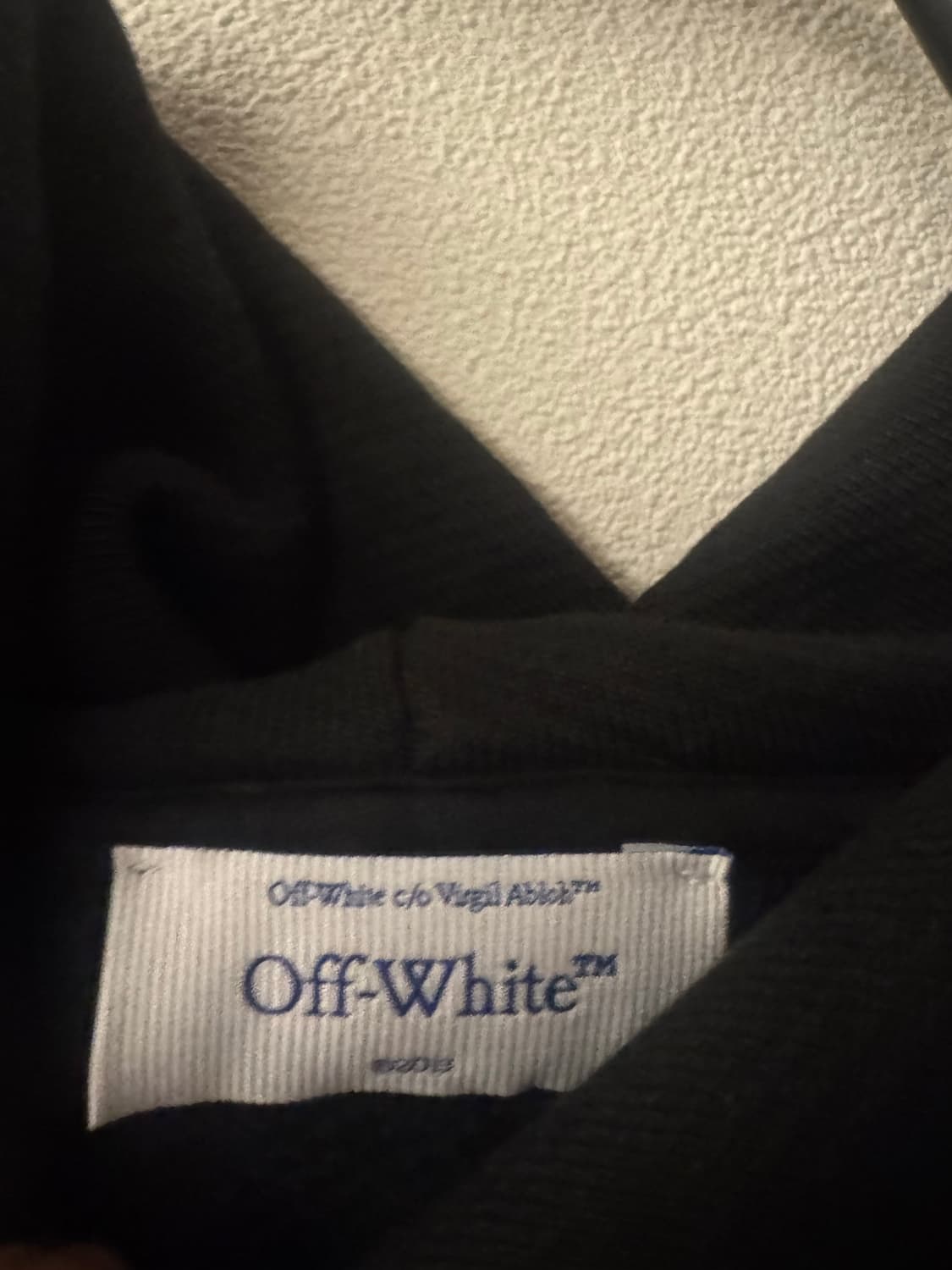 오프화이트 다이애그널 아일렛 후드 상품이미지4