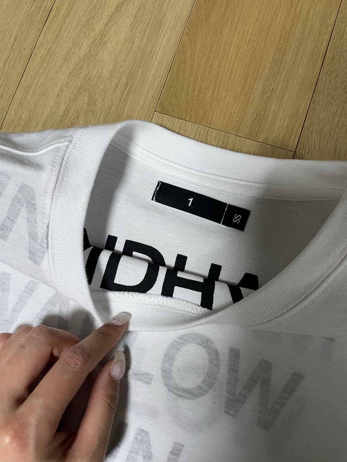 사파리스팟 우먼 1/2 하이웨이 인 롱슬리브 화이트 1사이즈 상품이미지4