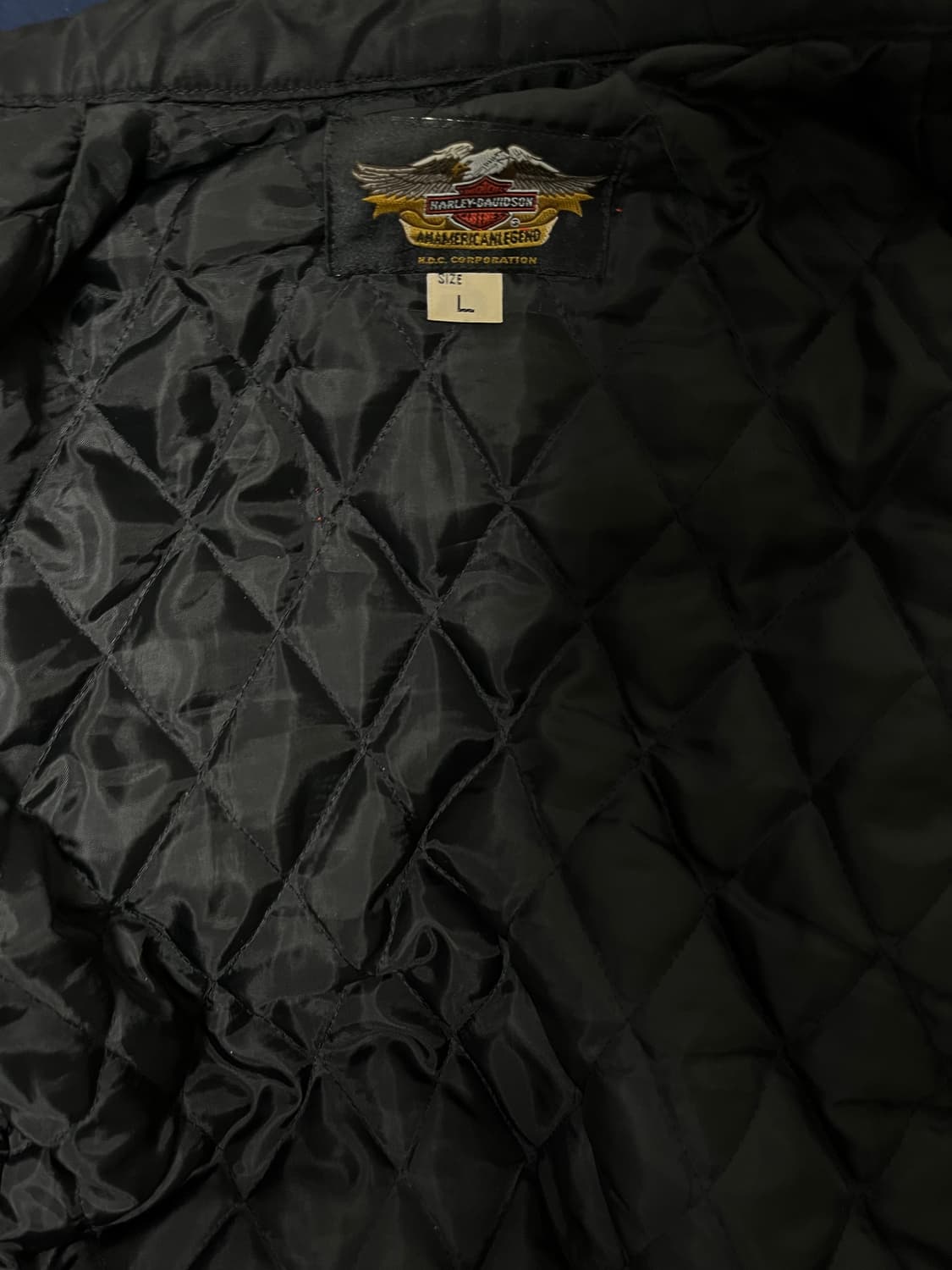 할리데이비슨 옐로우콘 패치 나일론 모터사이클 자켓 상품이미지5