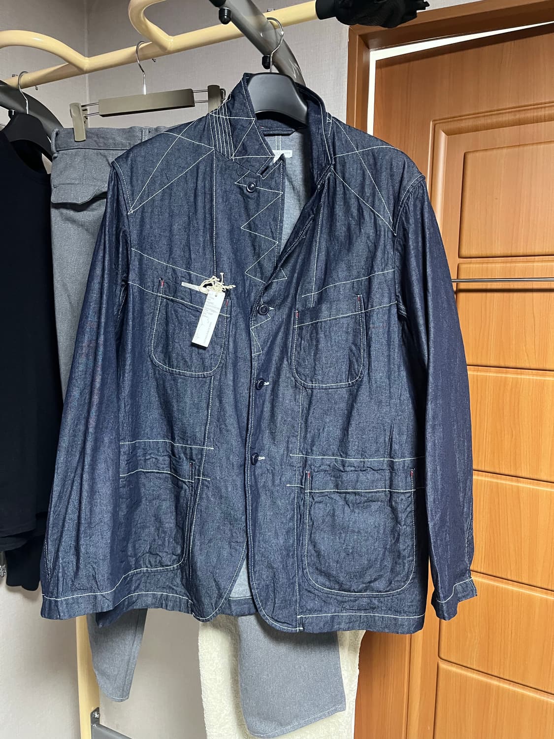 엔지니어드가먼츠 데님8oz 베드포드 자켓 상품이미지1