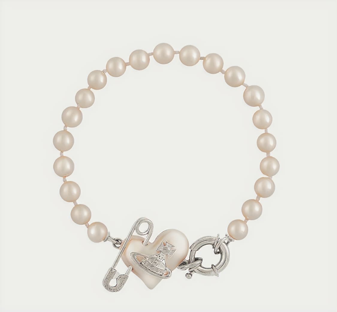 비비안웨스트우드 아카이브 오리에타 진주 펄 orb 팔찌(새상품) 상품이미지2