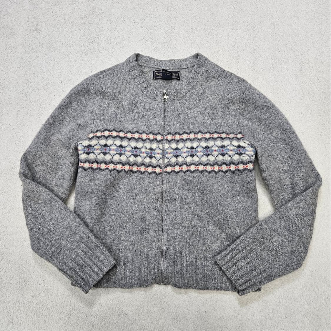 아베크롬비 페어아일 니트 집업 L 상품이미지2