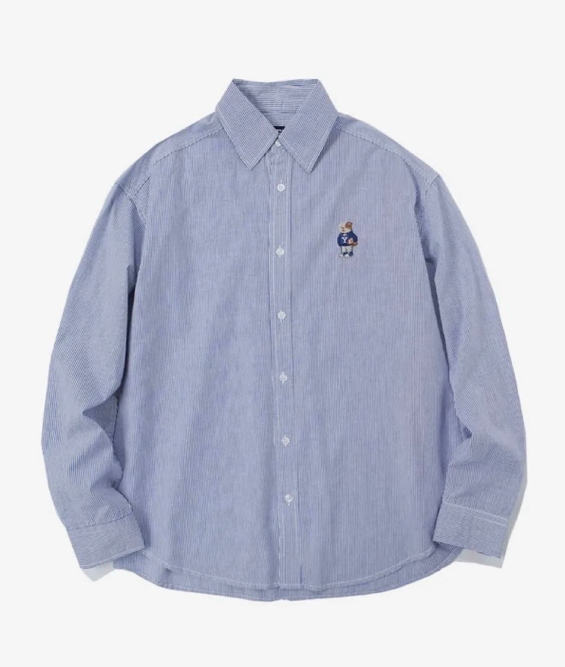 [새상품] 예일 스트라이프 핸섬 셔츠 M 상품이미지1