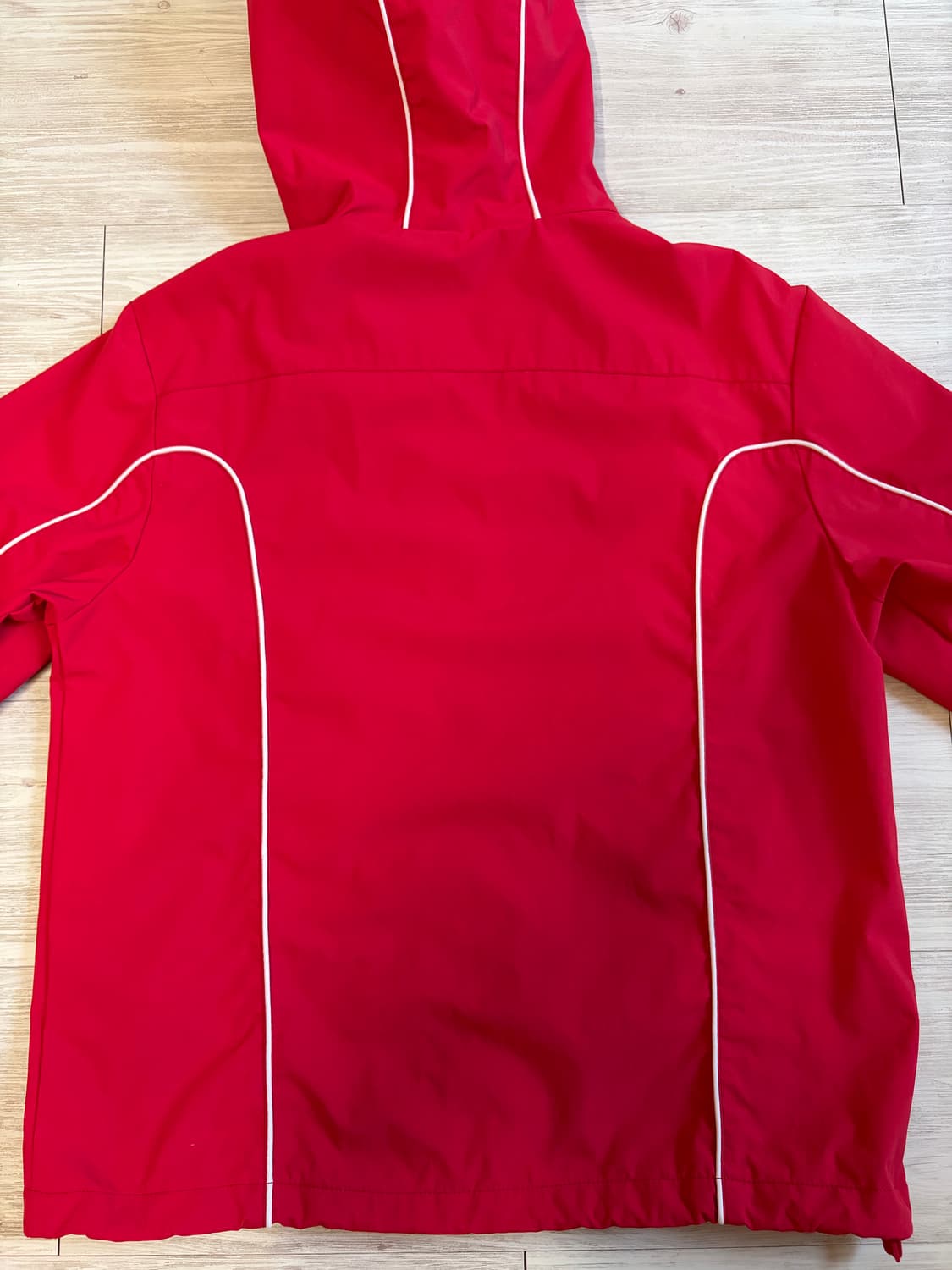 디젤 콘트라스트 파이핑 바람막이 레드 M 상품이미지10