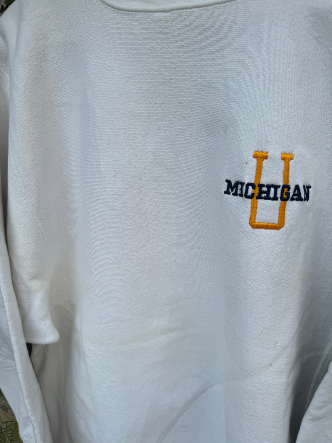 90s 챔피온 made in usa 리버스위브 자수 스웻셔츠 맨투맨 상품이미지4
