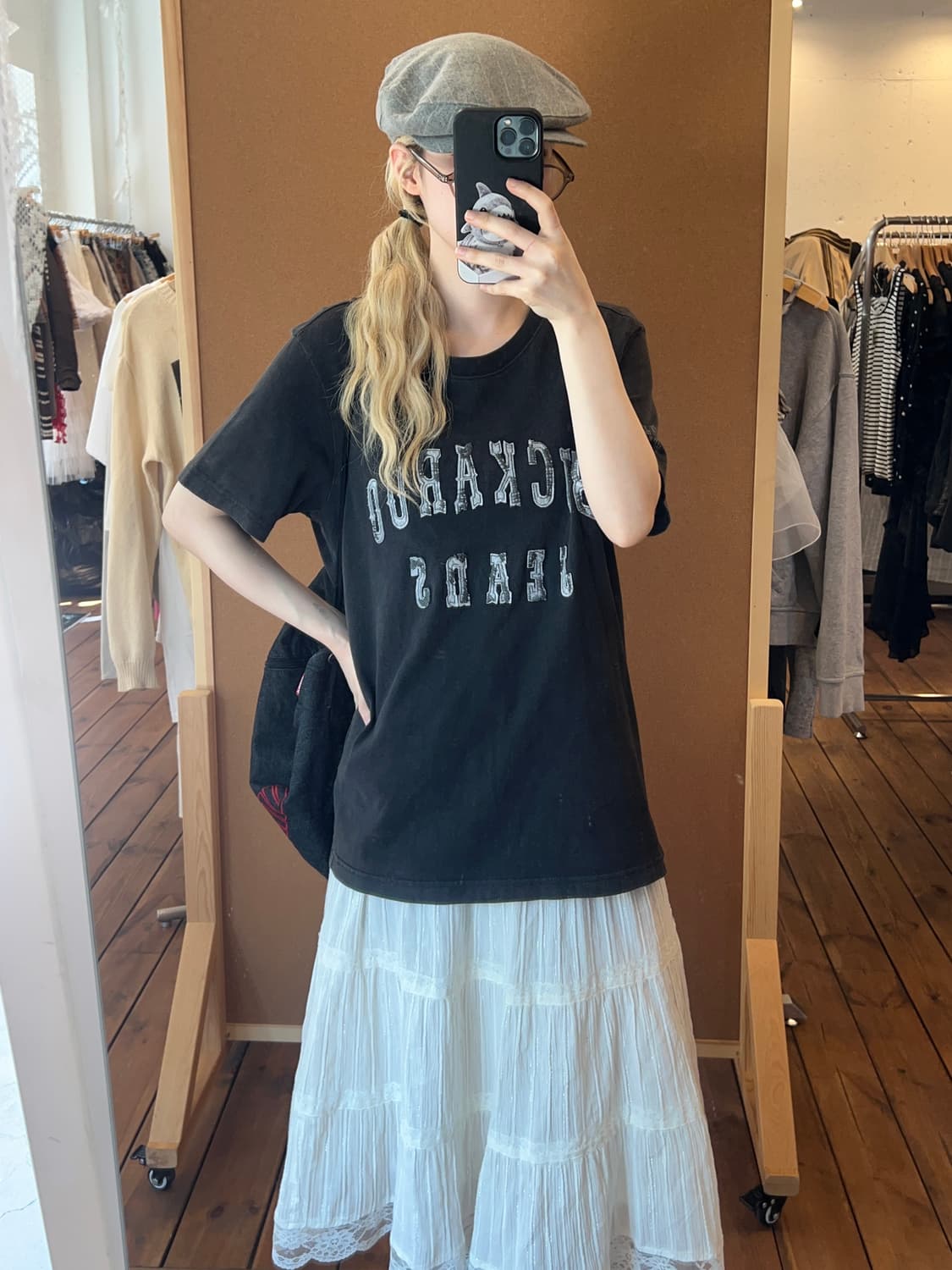 버카루 차콜 반팔 상품이미지3