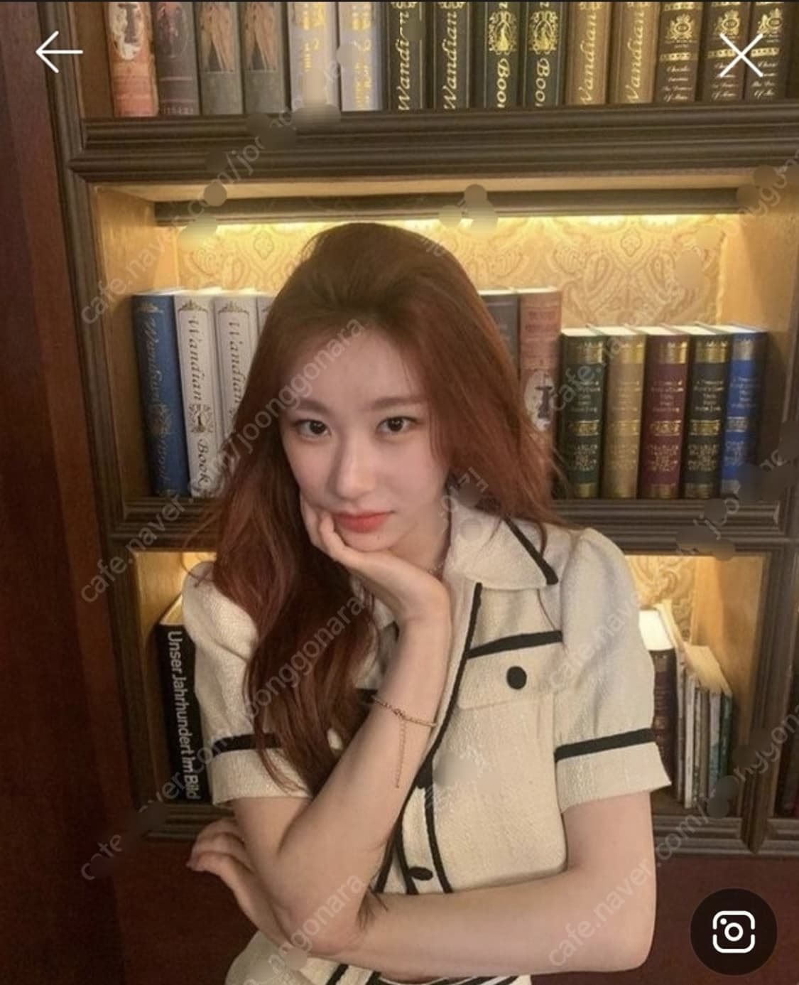OIC 오아이오아이컬렉션 퍼프 트위드 하프 자켓 사이즈 44~55 상품이미지9