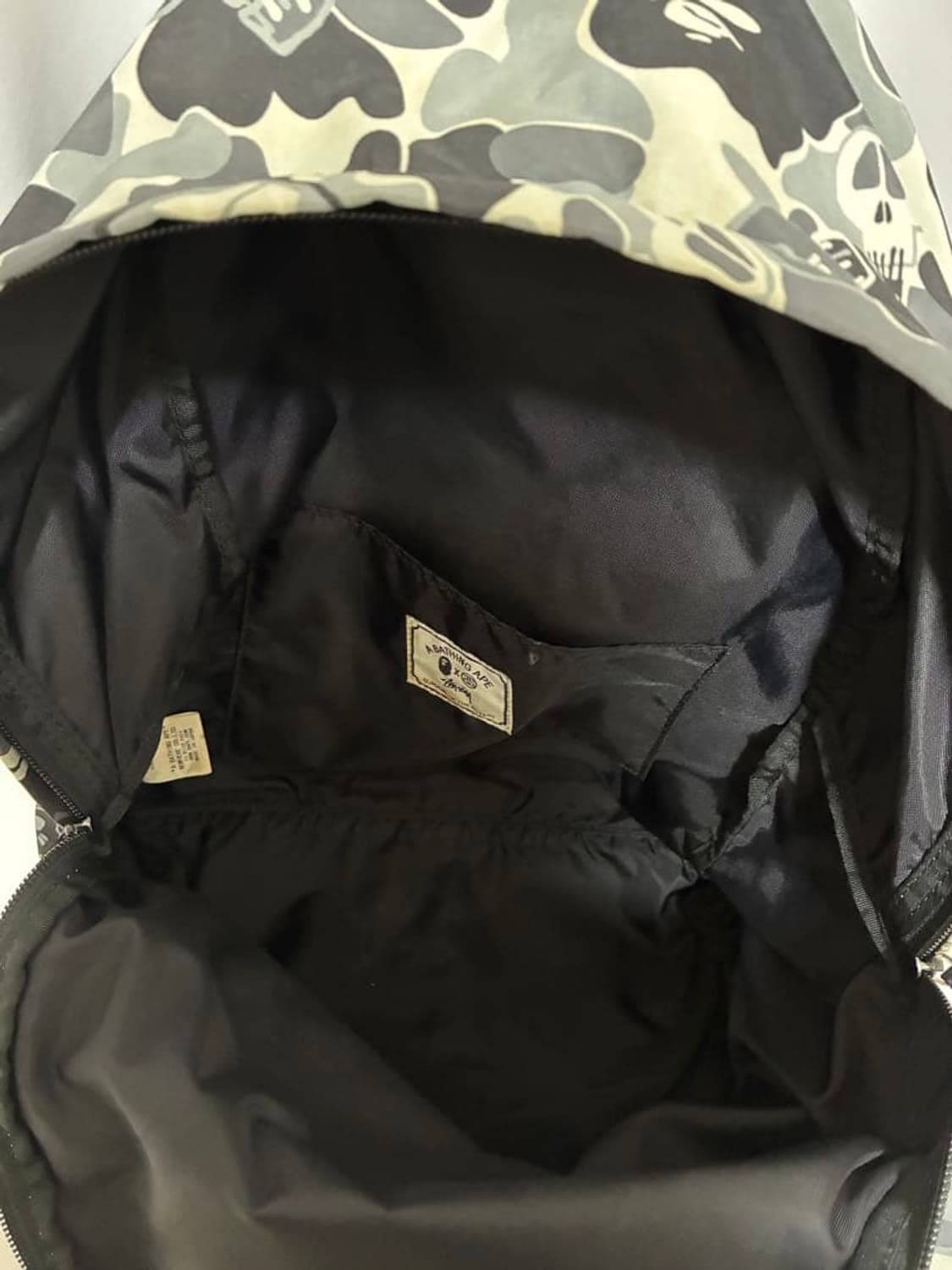 베이프 x 스투시 협업 30주년 기념 카모 백팩 상품이미지6