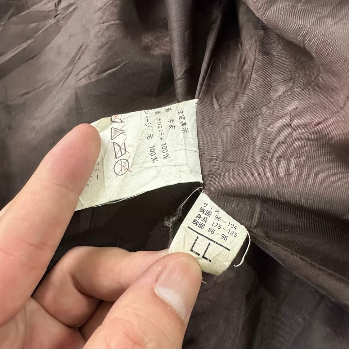 Vintage 일본 빈티지 G-1 타입 리얼 레더 플라이트 자켓 상품이미지5