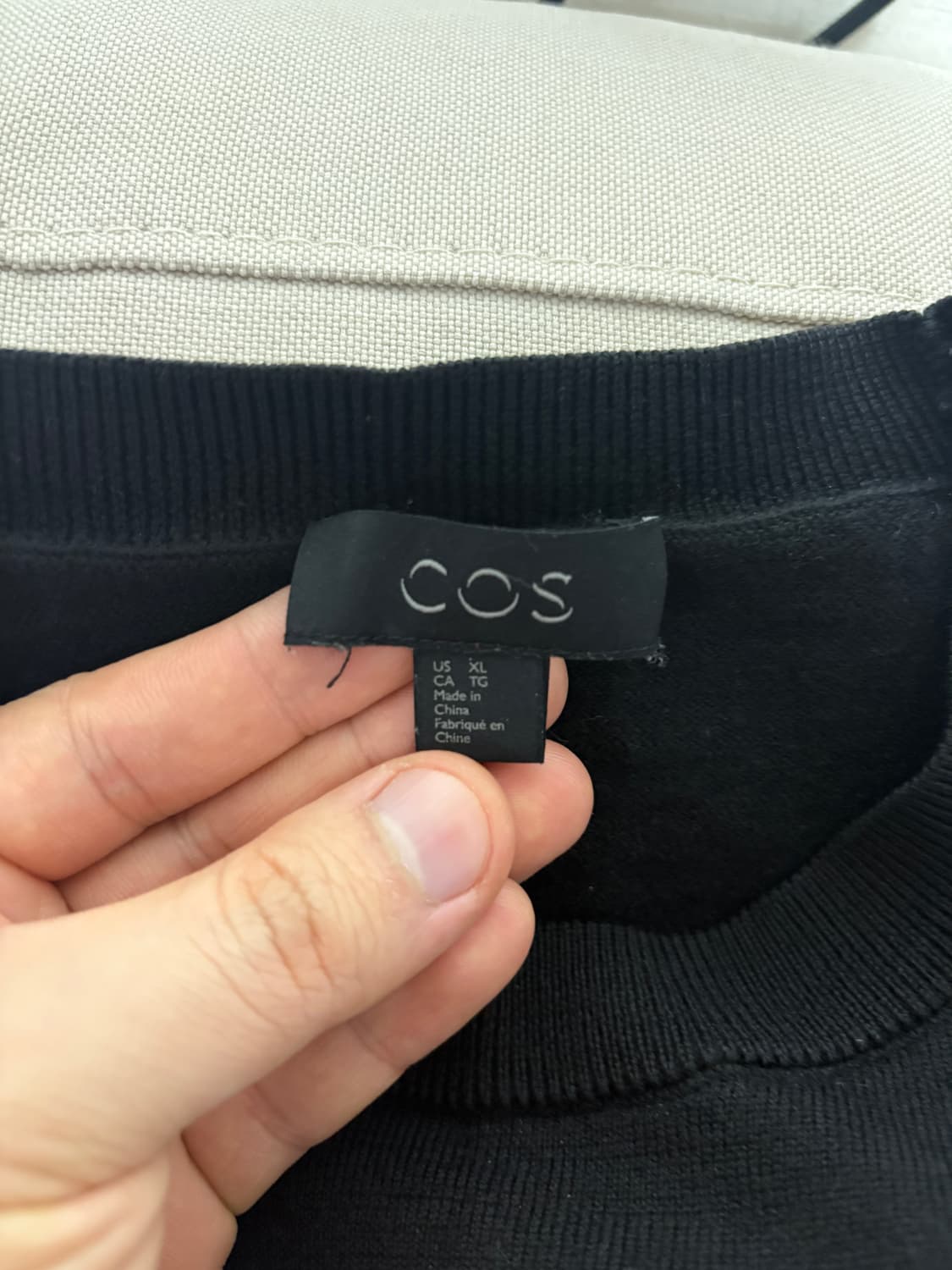 COS 코스 크루넥 울 니트 100% 상품이미지3