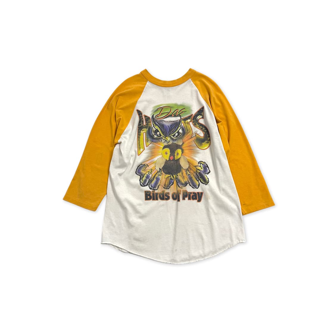 90s Augusta 옐로우 라글란 티셔츠 상품이미지1