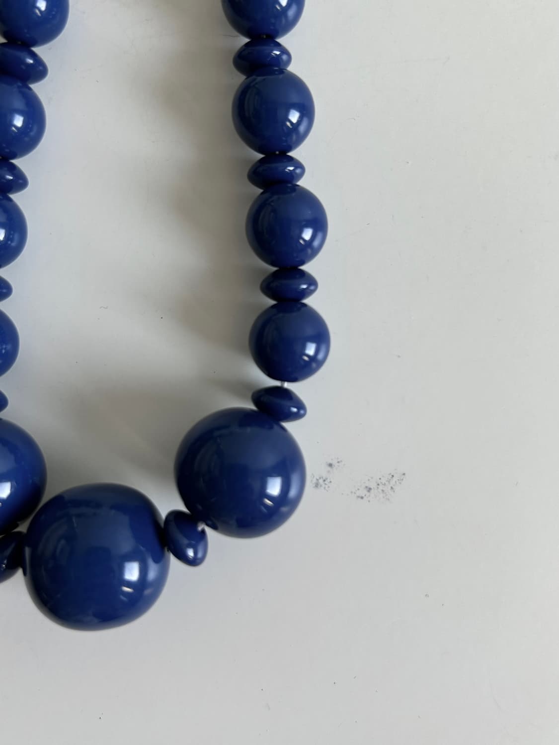 블루 빅 도트 목걸이 상품이미지3