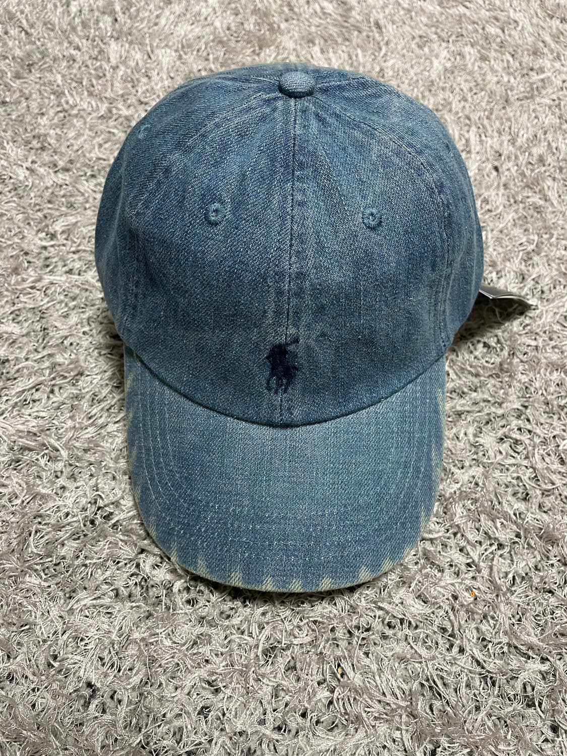 폴로Polo 네이비포니 데님 모자 Free  상품이미지2