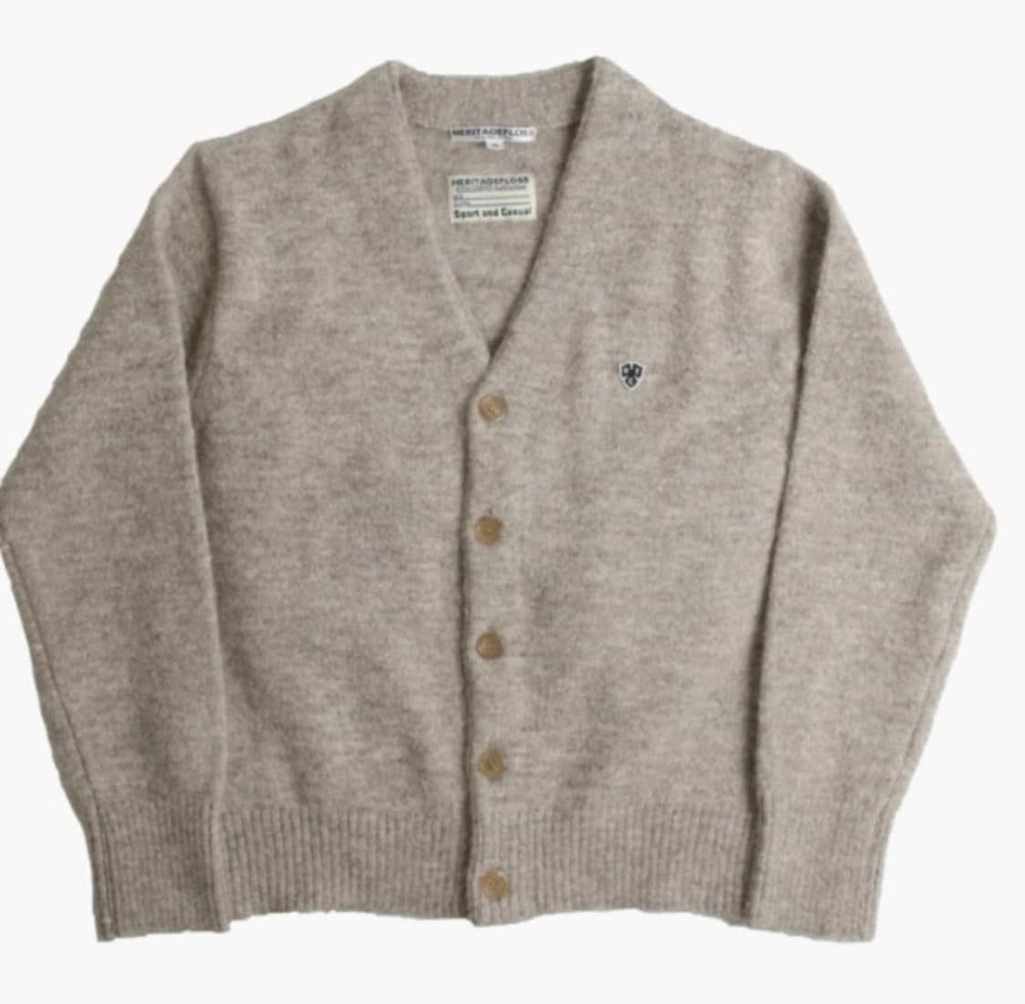 헤리티지플로스 알파카 가디건 M 상품이미지1