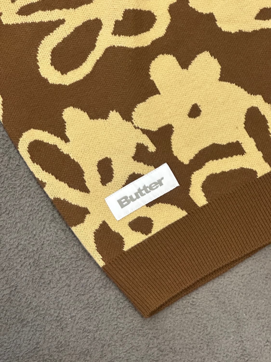 butter 플러럴 니트 조끼 처분  상품이미지2
