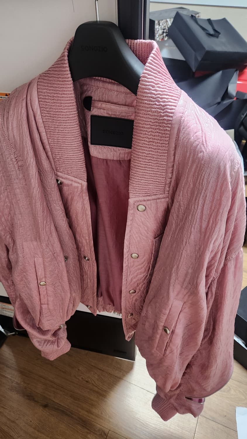 25ss 송지오 컬렉션 바이어스컷 핑크 마원 50사이즈 상품이미지3