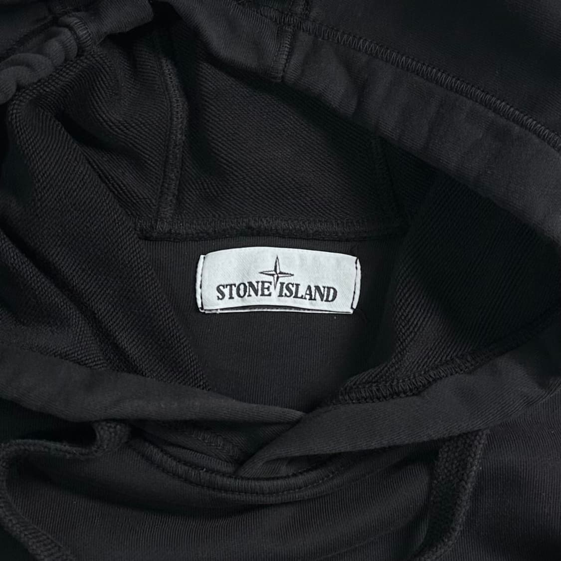 스톤아일랜드 블랙 후드티   상품이미지6