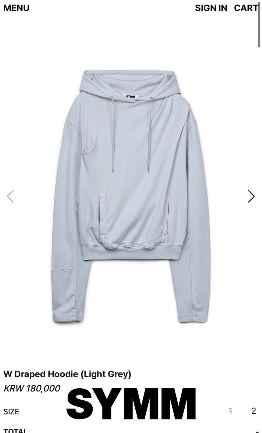 Symm 후드 상품이미지1
