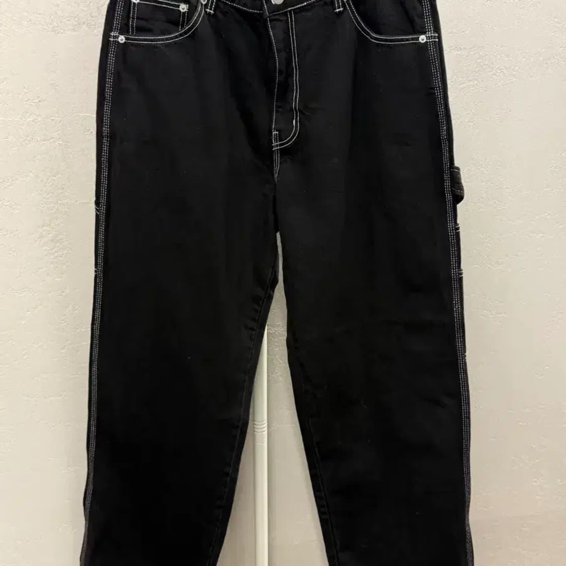 BIRTHDAYSUIT 블랙 Carpenter 데님 팬츠 상품이미지5