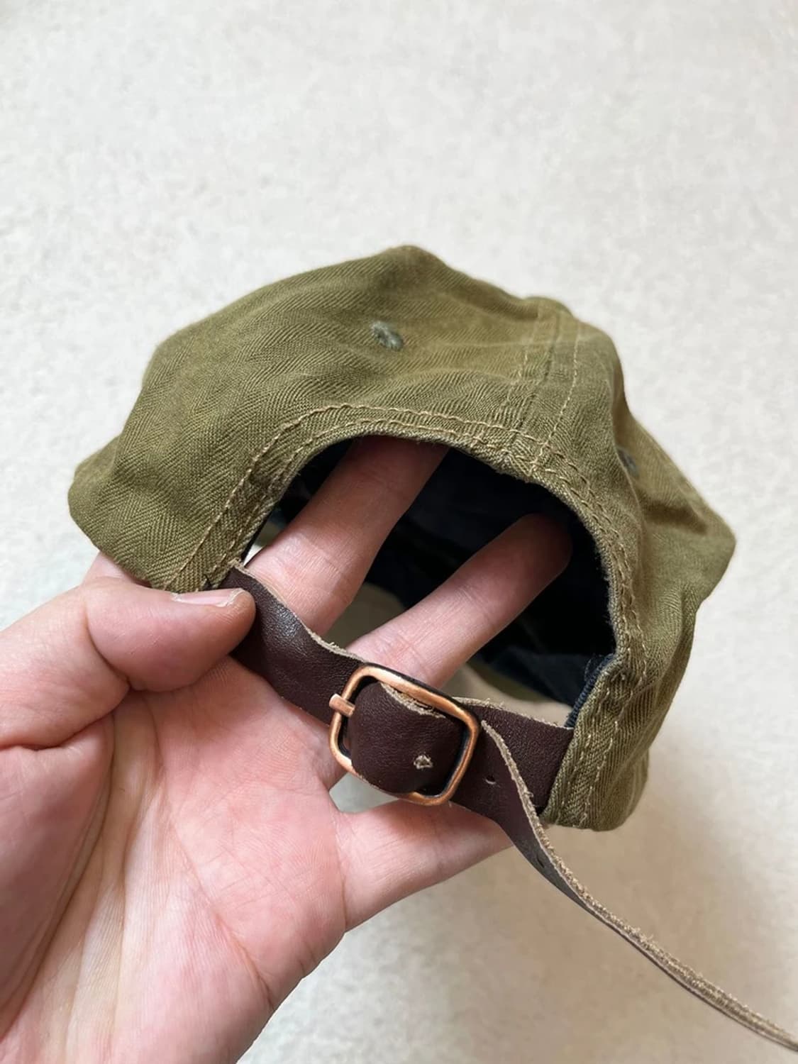 본더치 00's Y2K 빈티지드 볼캡 모자 A1761 상품이미지5