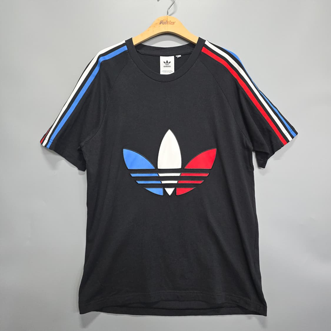 아디다스(adidas) 트레포일 로고 반팔티 블랙 L 상품이미지1