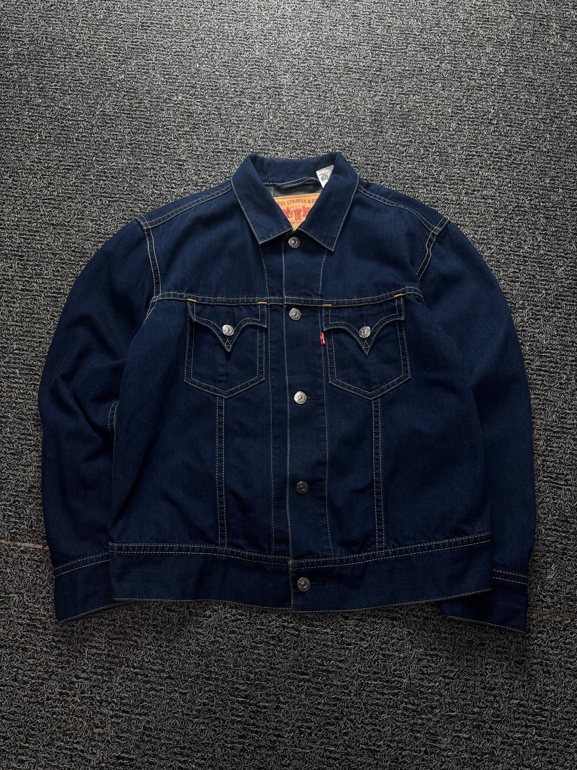 리바이스 type-1 아이코닉 데님 트러커 자켓 1401 상품이미지1