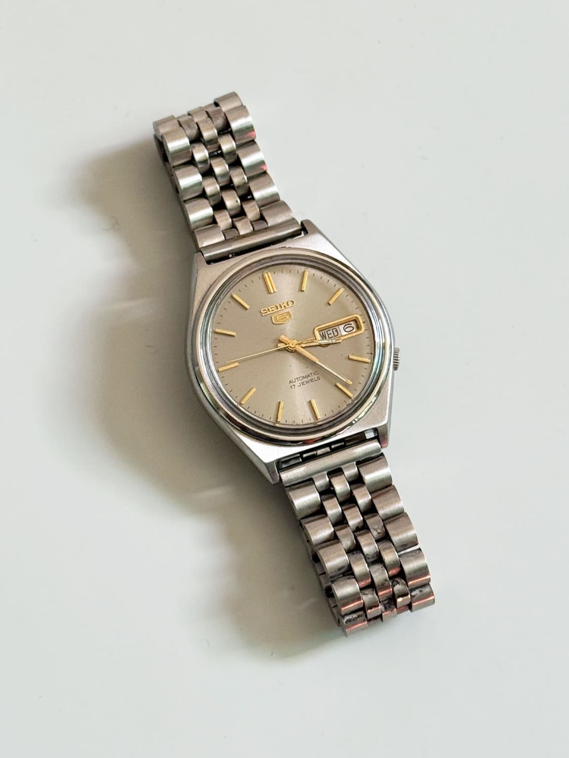 80s SEIKO5 Automatic Metal Watch 상품이미지1